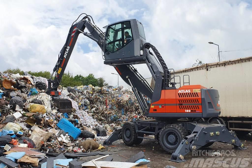 Atlas 180MH MASZYNA PRZEŁADUNKOWA MATERIAL HANDLER Manipuladores de resíduos / indústria