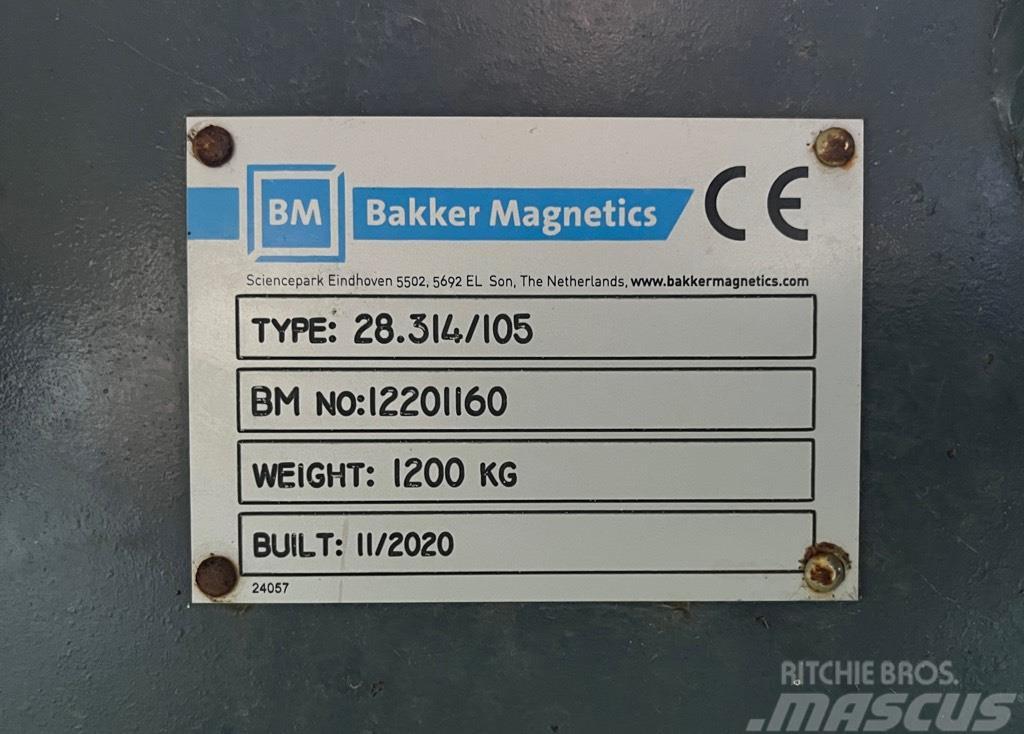 Bakker Magnetics 28.314/105 Equipamento de triagem