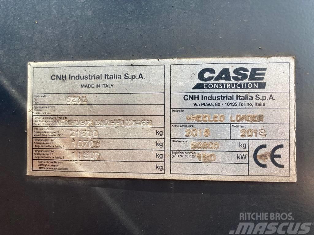 CASE 921G Pás carregadoras de rodas