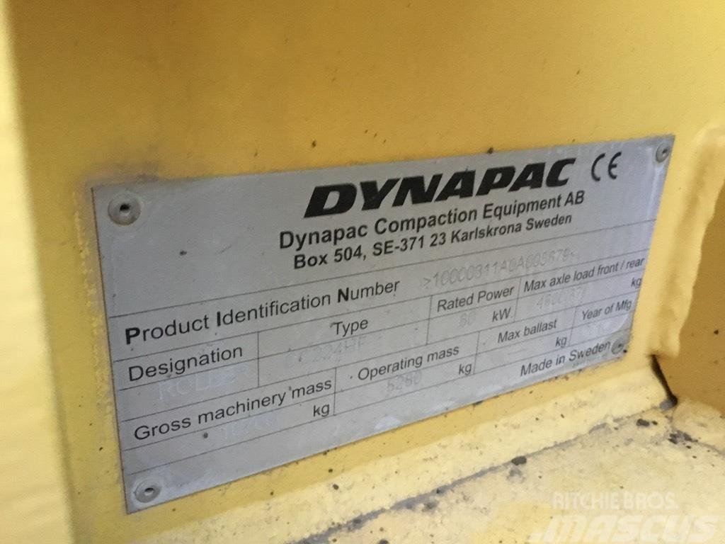 Dynapac CC 224 HF Cilindros Compactadores tandem