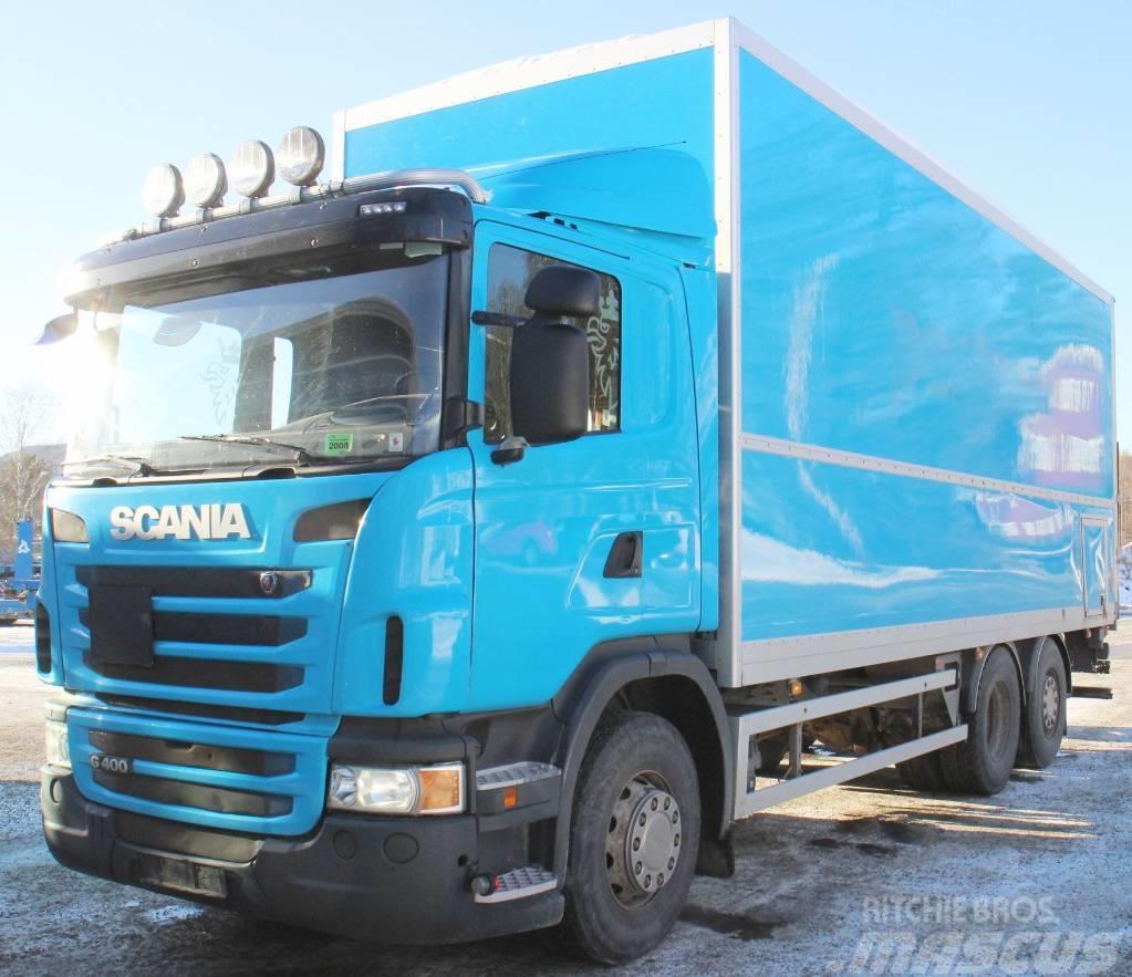 Scania G 400 6x2*4 skåpbil Camiões de caixa fechada