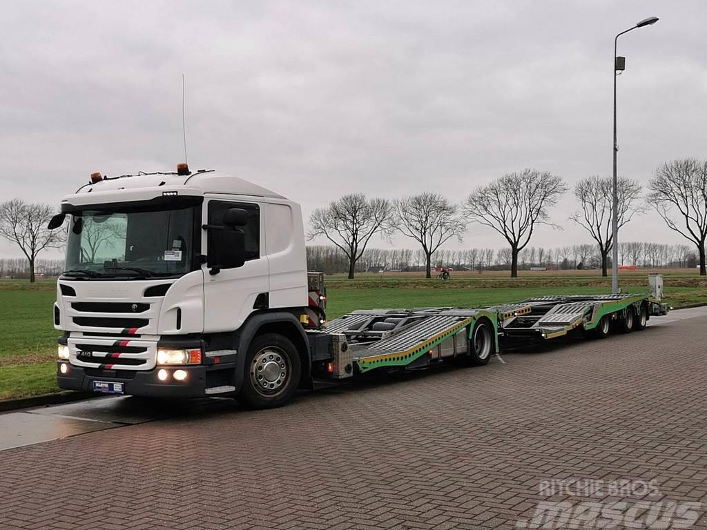 Scania P410 truck transporter Camiões de Transporte Auto