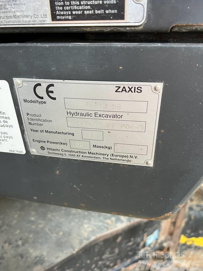 Hitachi ZX210LC Escavadoras de rastos