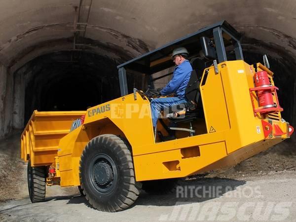 Paus tunnel- och gruvmaskiner Camiões Exploração mineira subterrânea e transportadores