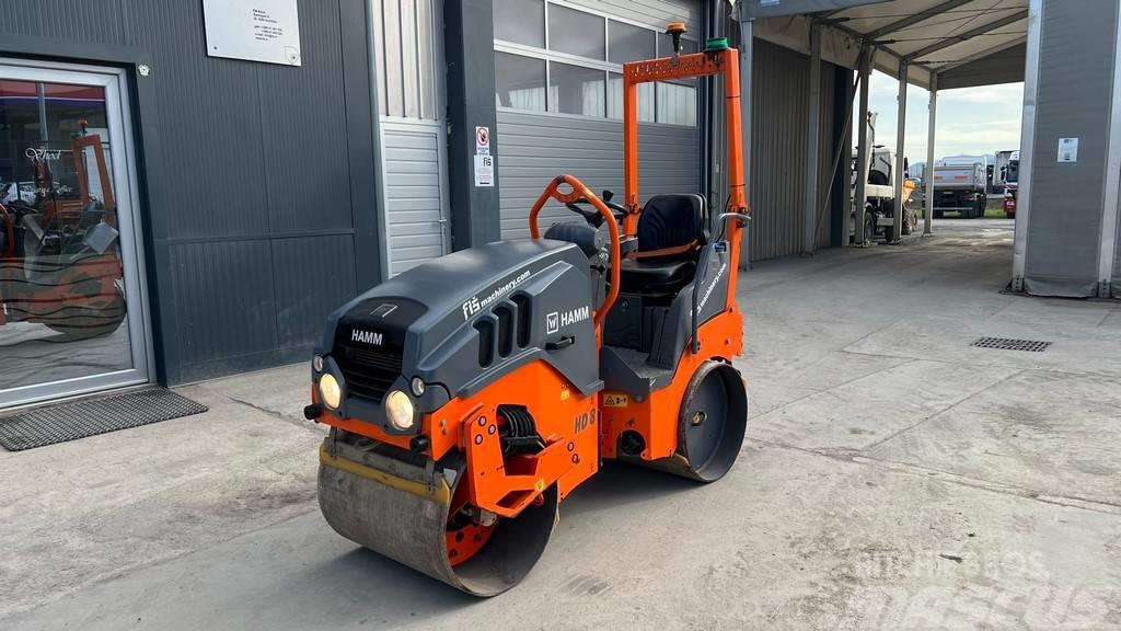Hamm HD 8 VV - 2017 YEAR - 365 WORKING HOURS Cilindros Compactadores tandem
