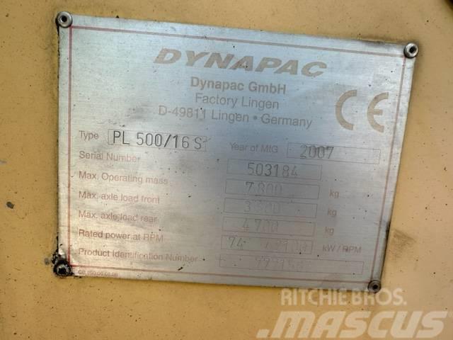 Dynapac PL 500 16S Pavimentadoras de asfalto