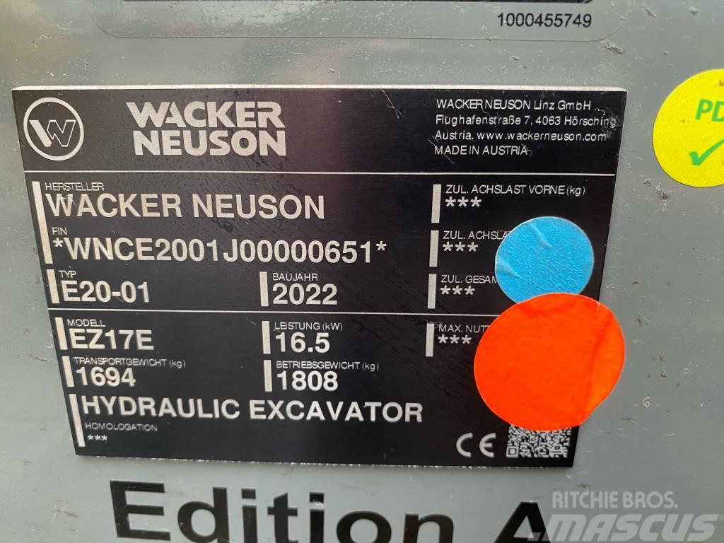 Wacker Neuson EZ17e Escavadoras de rastos