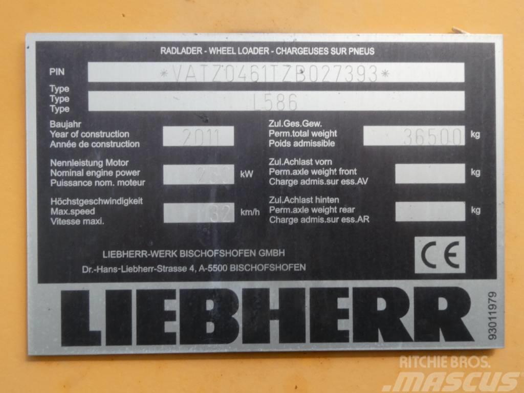 Liebherr L 586 2Plus2 Pás carregadoras de rodas