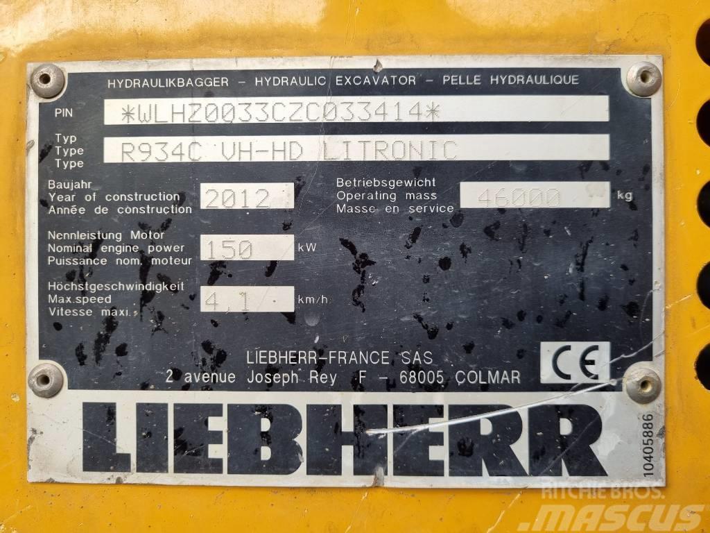 Liebherr Koparka Wyburzeniowa/ Demolition Excavator LIEBHER Escavadoras de demolição