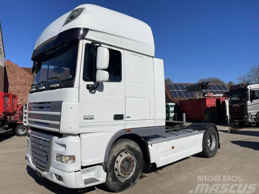 DAF XF 105.460 **EURO 5-MANUAL GEARBOX-ITALIAN TRUCK** Tractores (camiões)