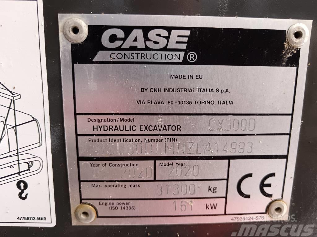 CASE CX 300 D Escavadoras de rastos