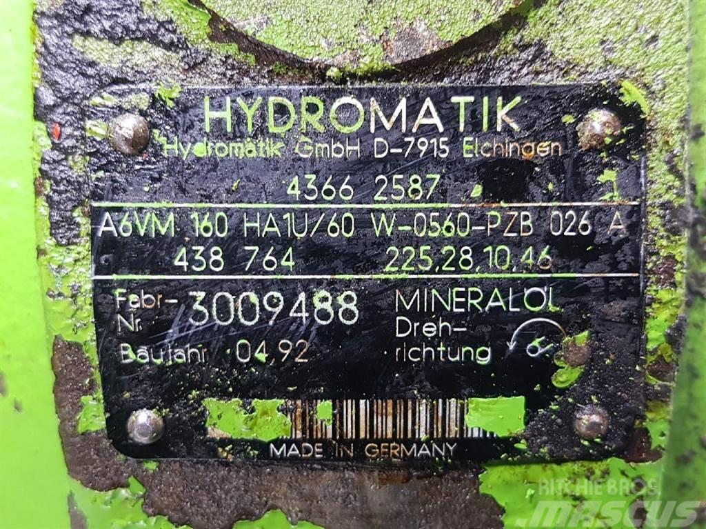 Hydromatik A6VM160HA1U/60W-R909438764-Drive motor/Fahrmotor Hidráulica