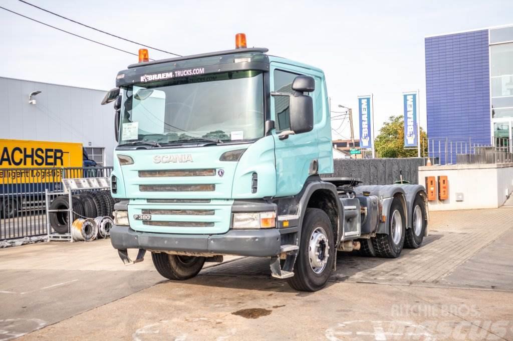 Scania P380+MANUAL+HYDR+LAMES/BLAD Tractores (camiões)
