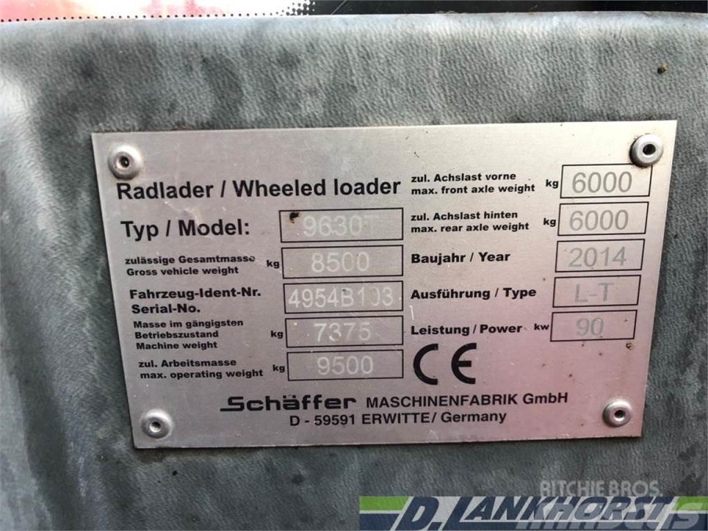 Schäffer 9630 T Pás carregadoras de rodas