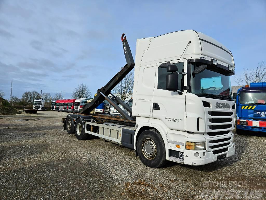 Scania R440 6x2/4 - Abrollkipper - with hook and retarder Camiões Ampliroll