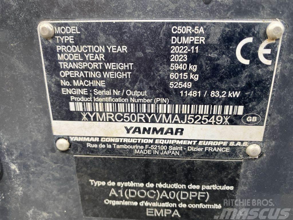 Yanmar YAN C50-5A Dumpers de lagartas