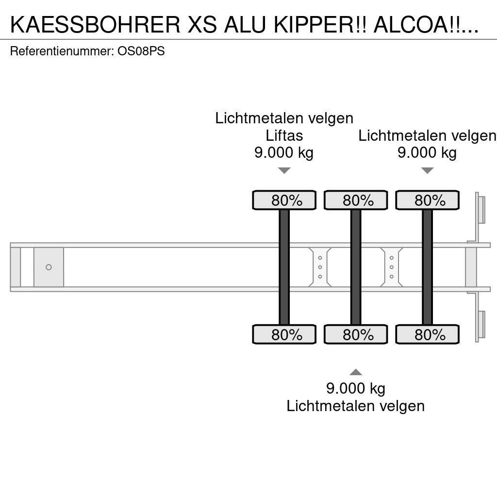 Kässbohrer XS ALU KIPPER!! ALCOA!!2021!!TOP!! Semi Reboques Basculantes