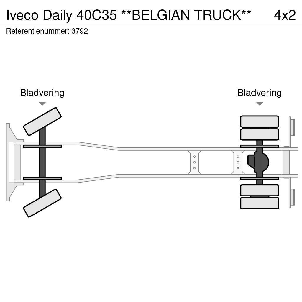 Iveco Daily 40C35 **BELGIAN TRUCK** Camiões de caixa fechada