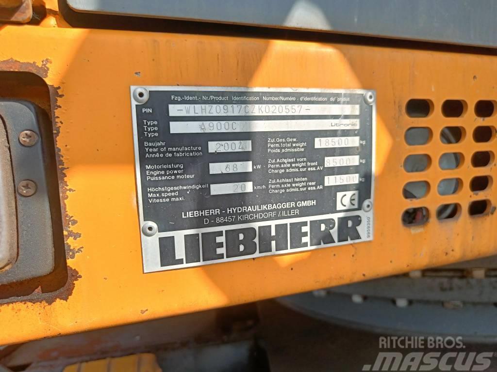 Liebherr A 900 C Litronic Escavadoras de rodas