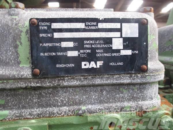 DAF 615 (DF615) Motores
