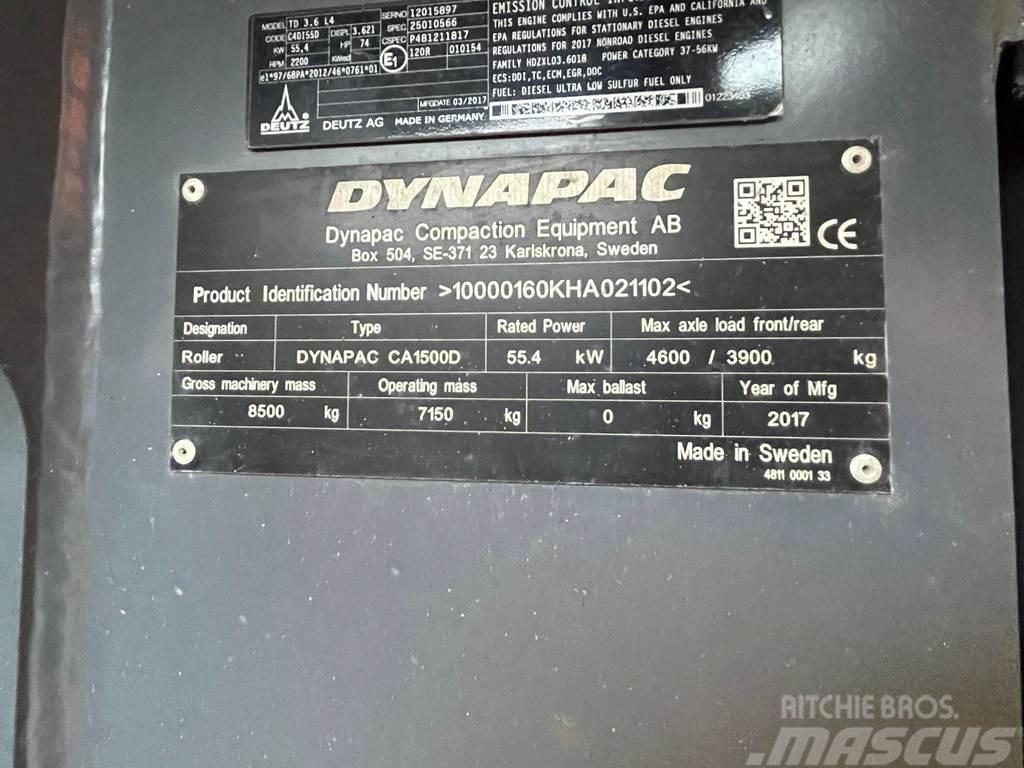Dynapac CA 1500 D Cilindros Compactadores monocilíndricos