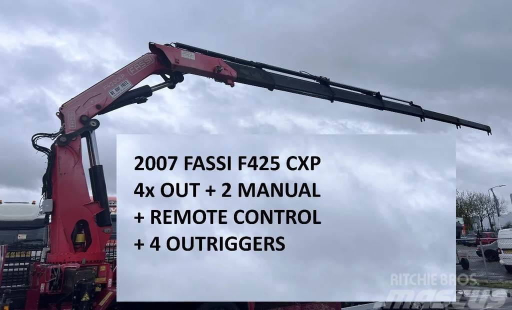 Fassi F425CXP F425CXP + REMOTE + 4 OUTRIGGERS - 4x OUT + Gruas carregadoras