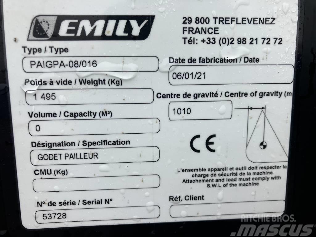 Emily Sigma Evolution med V-cut Cortadores, moinhos e desenroladores de fardos