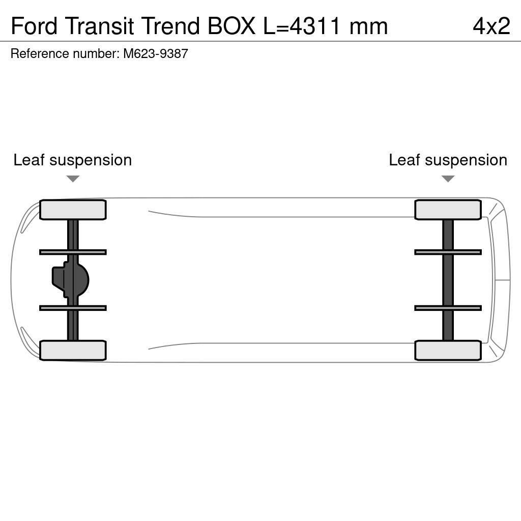 Ford Transit Trend BOX L=4311 mm Outros