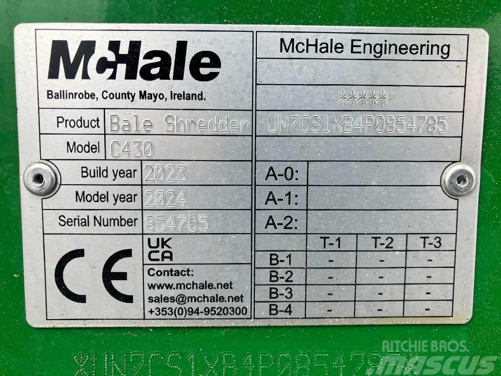 McHale C430  strömaskin Outras máquinas agrícolas