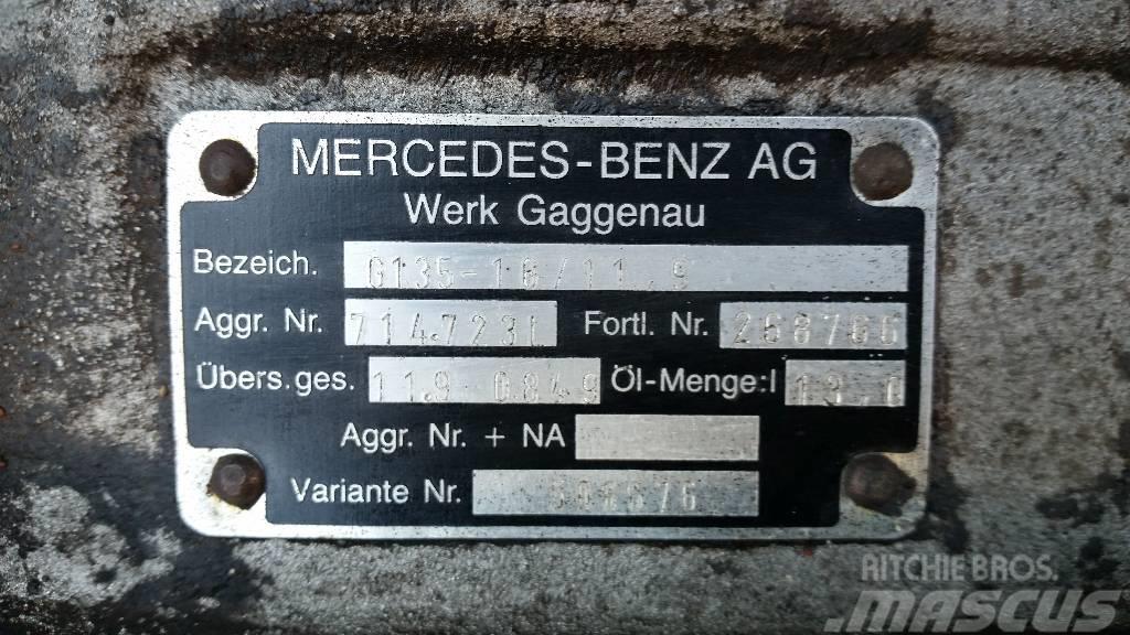 Mercedes-Benz G135 Eps handgeschakeld Caixas de velocidades