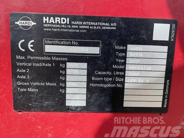 Hardi Navigator 3000 Pulverizadores rebocados