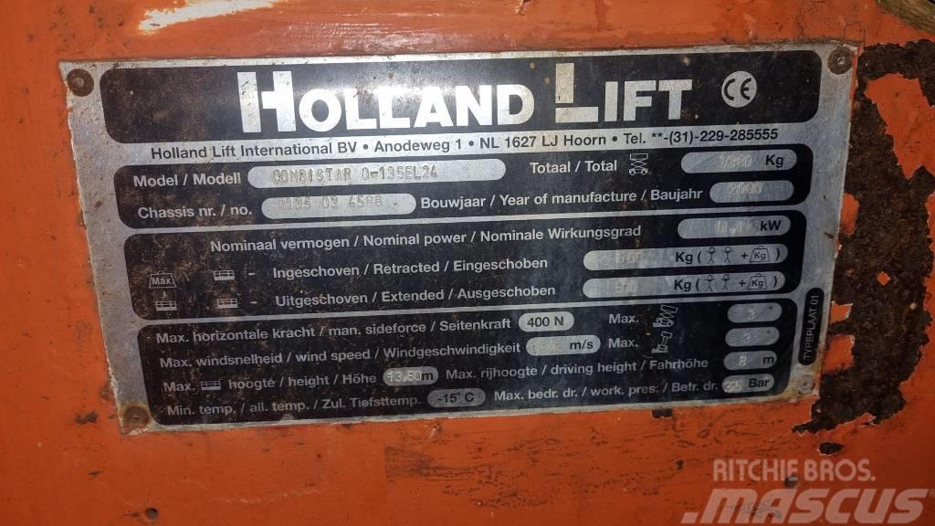 Holland Lift Q 135 EL 24 Elevadores de tesoura