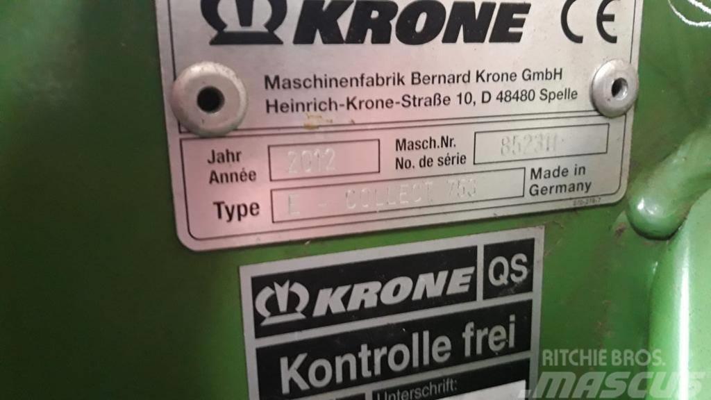 Krone Easy Collect 753 Acessórios máquinas feno e forragem
