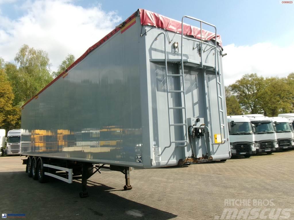 Kraker Walking floor trailer alu 90 m3 CF-200 Semi Reboques estrado/caixa aberta