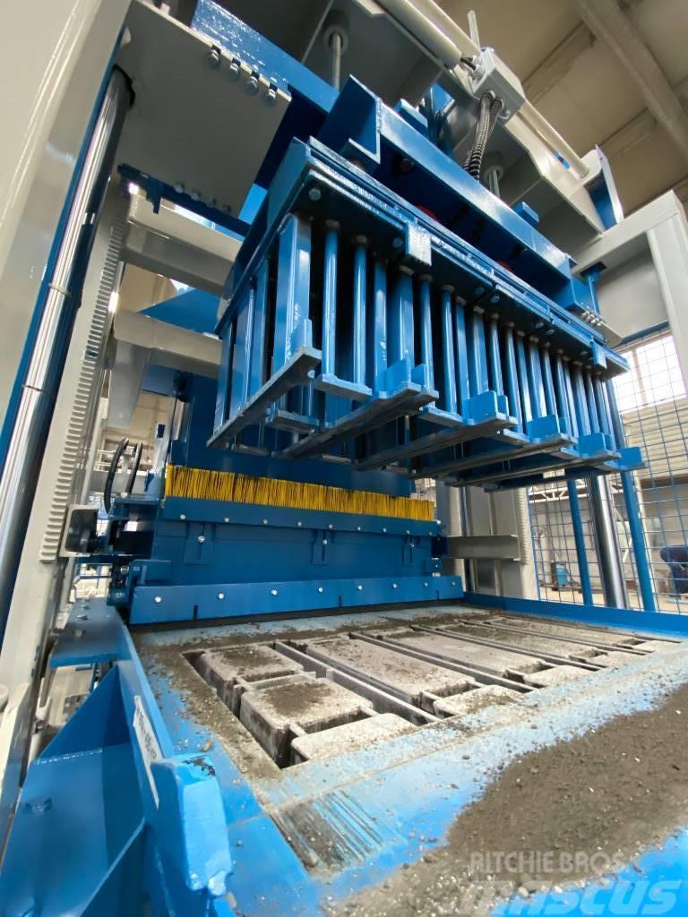 Metalika VPS-2000/1 Concrete block machine (One layer) Máquinas de blocos de betão