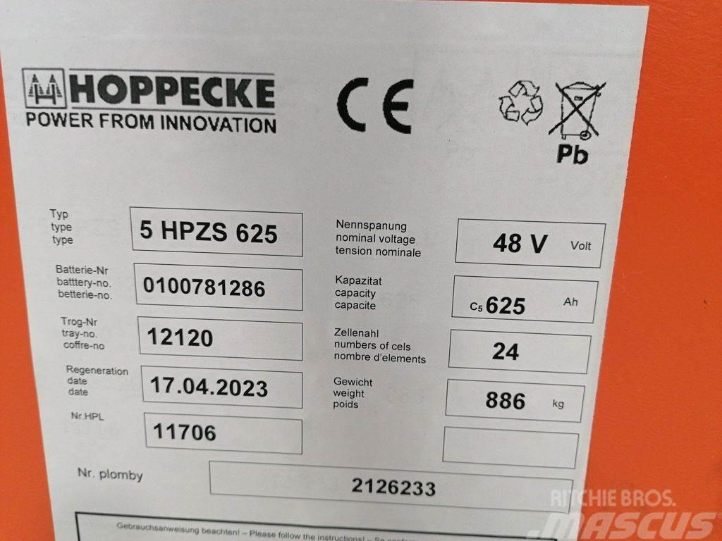 Hoppecke 5 HPZS 625 Baterias