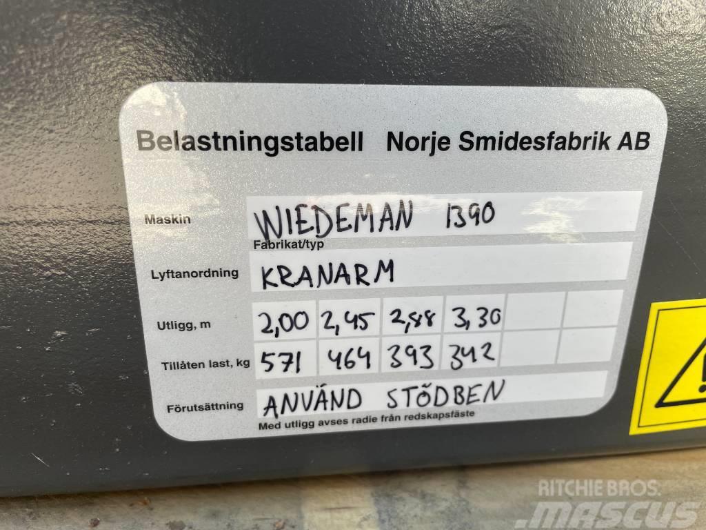 Norje Kranarm - Hydraulisk | N338 STORA BM fäste Outros componentes