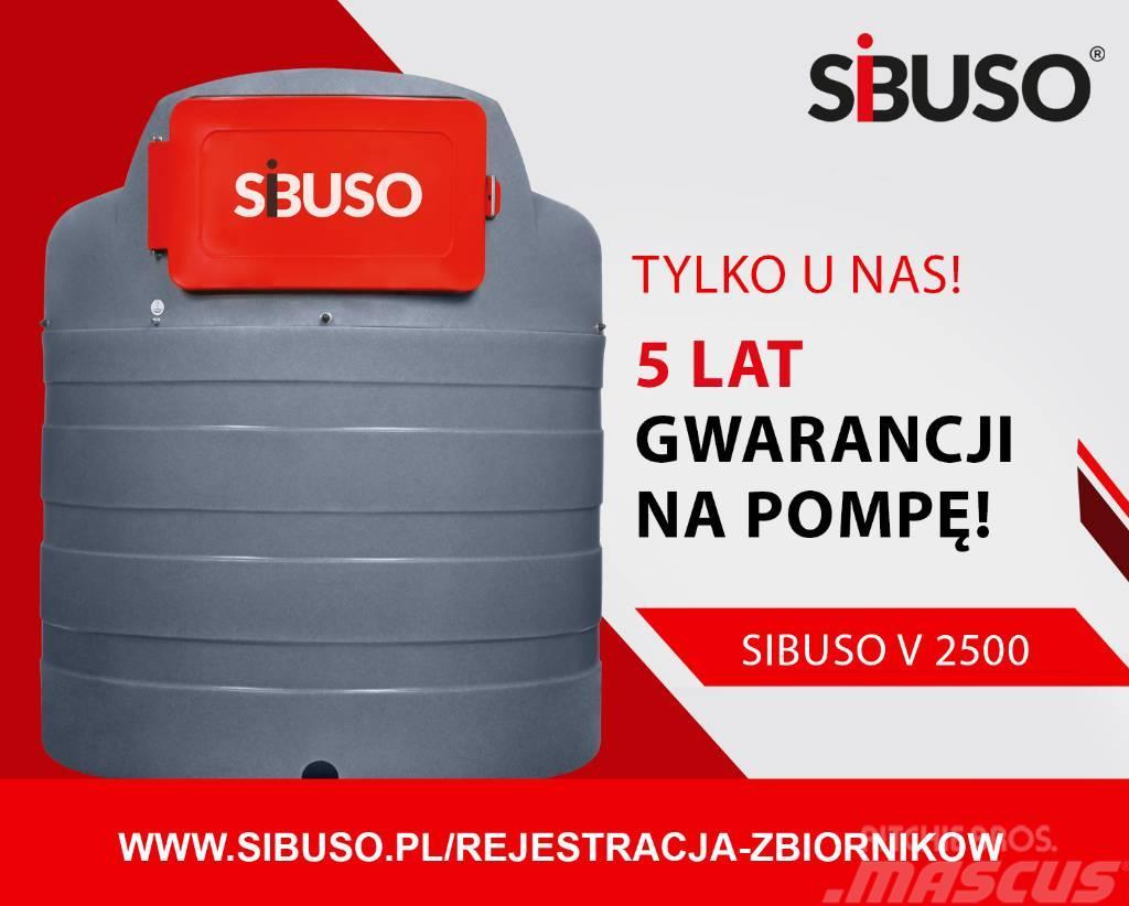 Sibuso 2500L zbiornik dwupłaszczowy Diesel Tanques