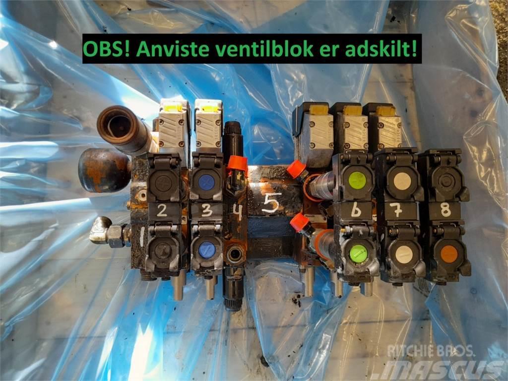 Case IH CVX1190 Remote control valve Hidráulica