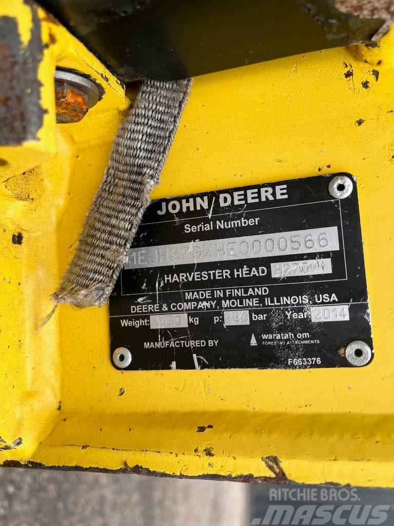 John Deere H270 Cabeças de ceifeiras