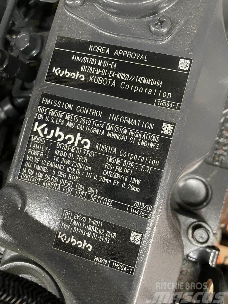 Kubota D1703 Motores