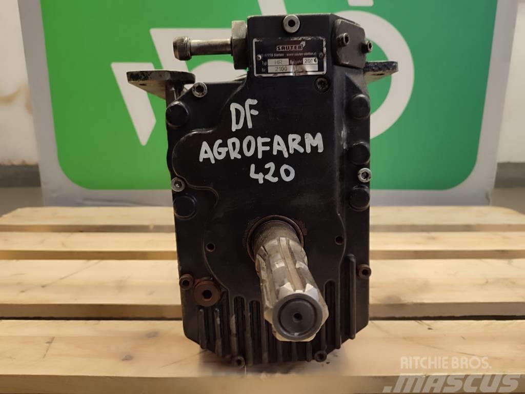 Deutz-Fahr Sauter PTO gearbox,  AGROFARM 420 shaft Transmissão