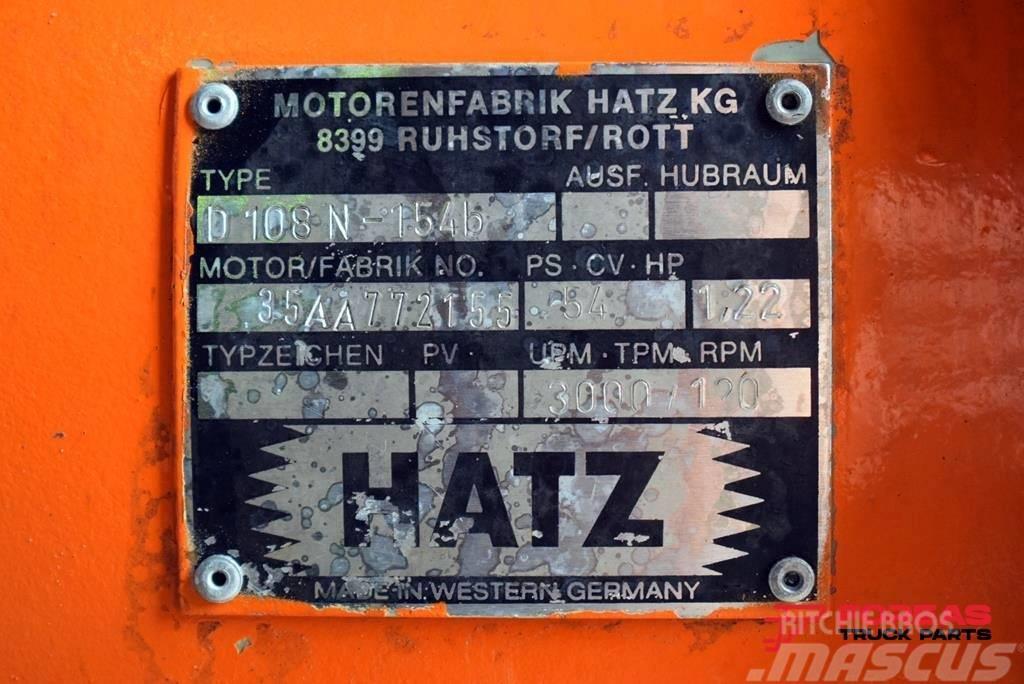 Hatz D 108 N - 154b Geradores Gasolina
