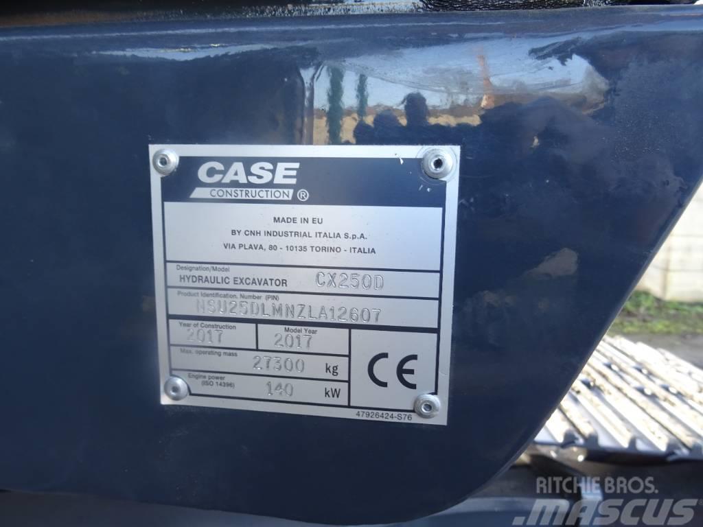 CASE CX 250 D Escavadoras de rastos