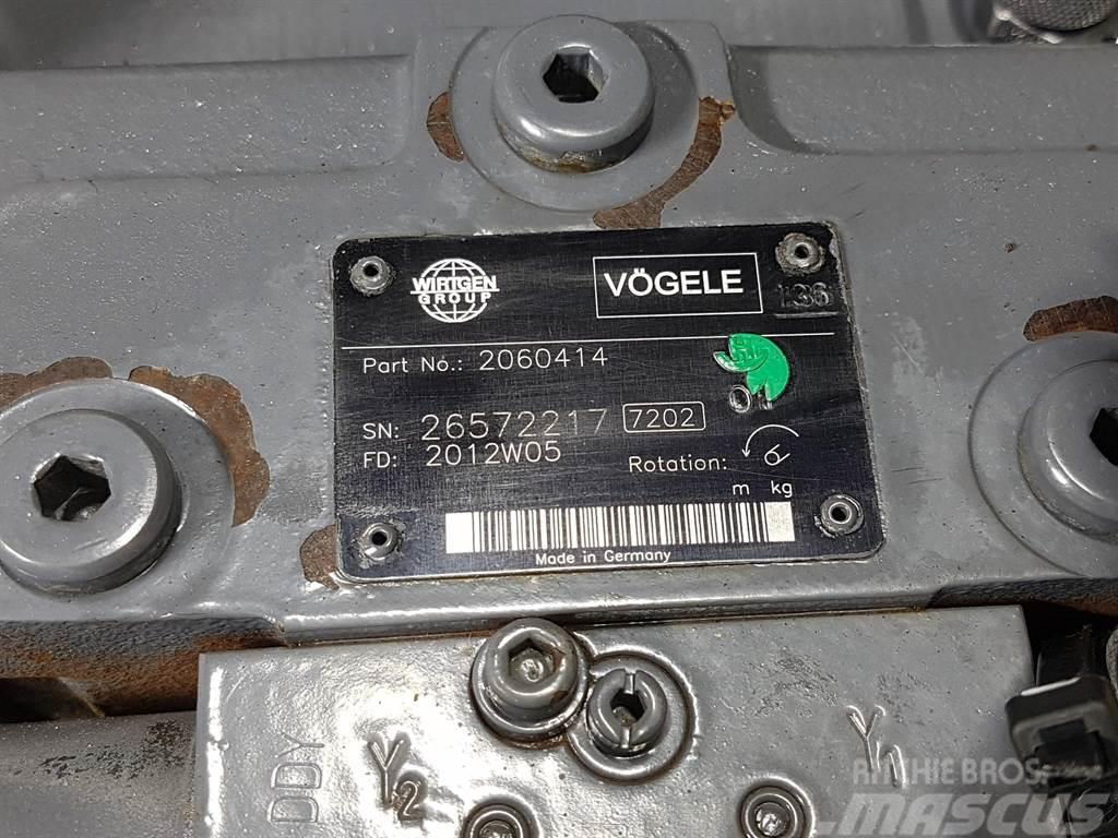 Vögele 2060414 (A10VG45+A10VG28) - Drive pump/Fahrpumpe/R Hidráulica