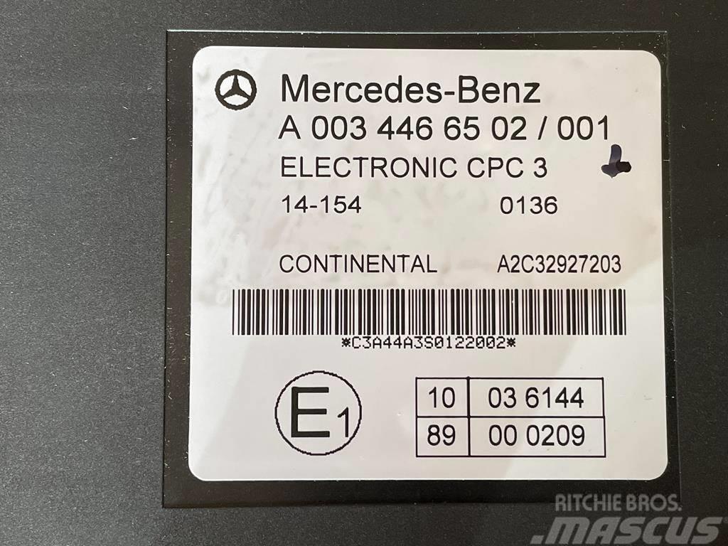 Mercedes-Benz ΕΓΚΕΦΑΛΟΣ CONTROL DEVICE CPC3 A003446502 Electrónica