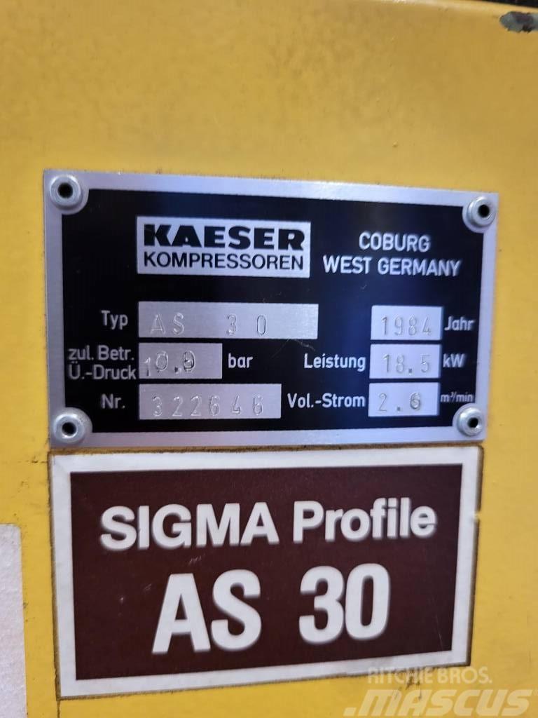 Kaeser AS 30 10 Bar 18,5 kW Compressores