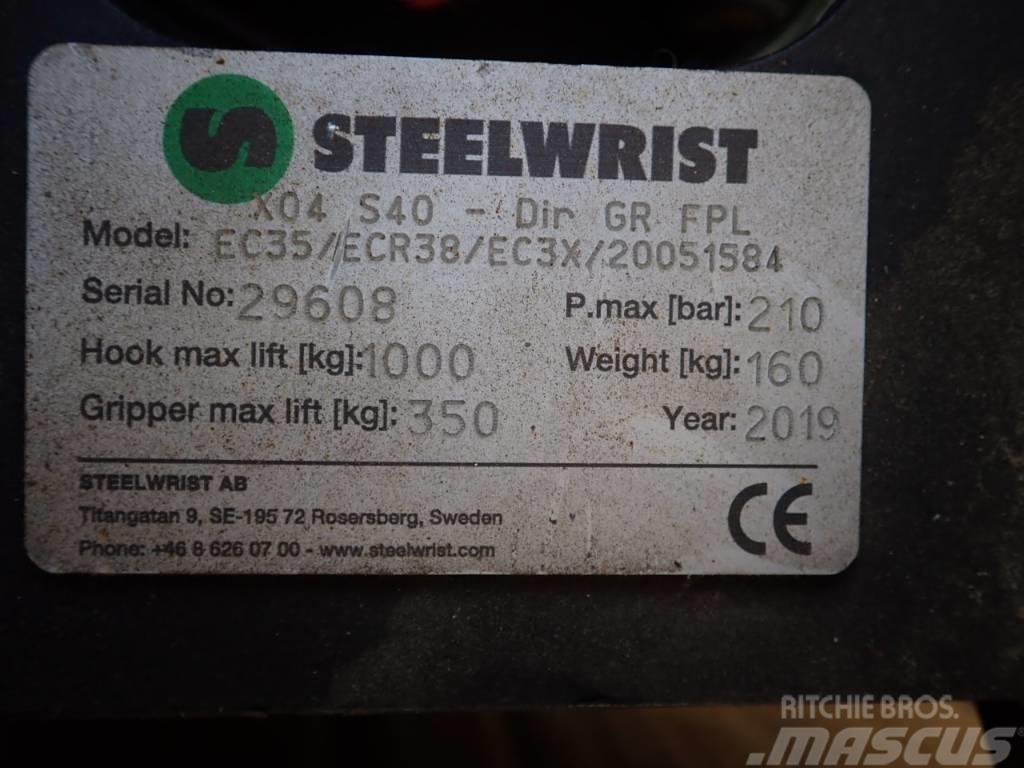 Steelwrist Tiltrotator X04, passend zu Volvo ECR35 Outros componentes