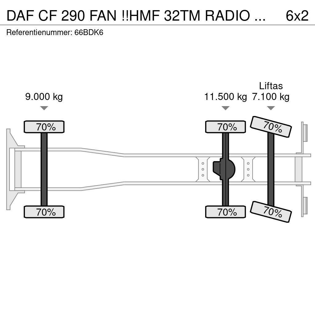 DAF CF 290 FAN !!HMF 32TM RADIO REMOTE!! FRONT STAMP!! Gruas Todo terreno