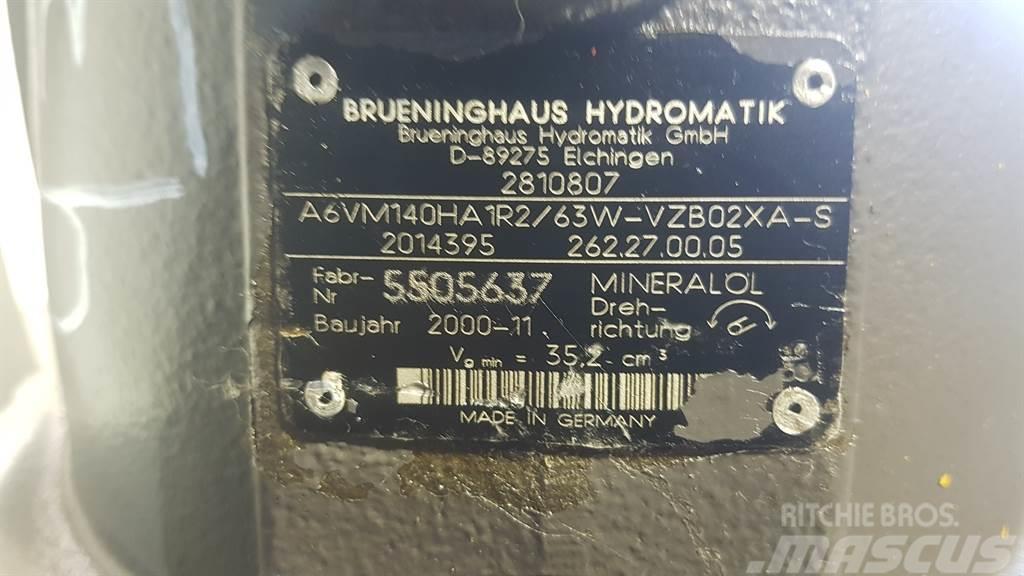 Brueninghaus Hydromatik A6VM140HA1R2/63W -Volvo L40B-Drive motor/Fahrmotor Hidráulica